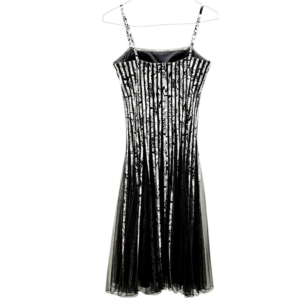 Cartise Vertical Striped Flare Dress Size 16